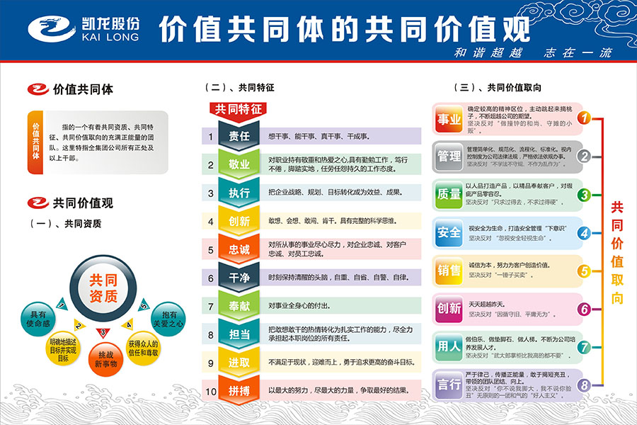 价值共同体的共同价值观